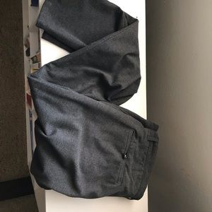 Zara men’s wool carrot cut dress slim fit chino